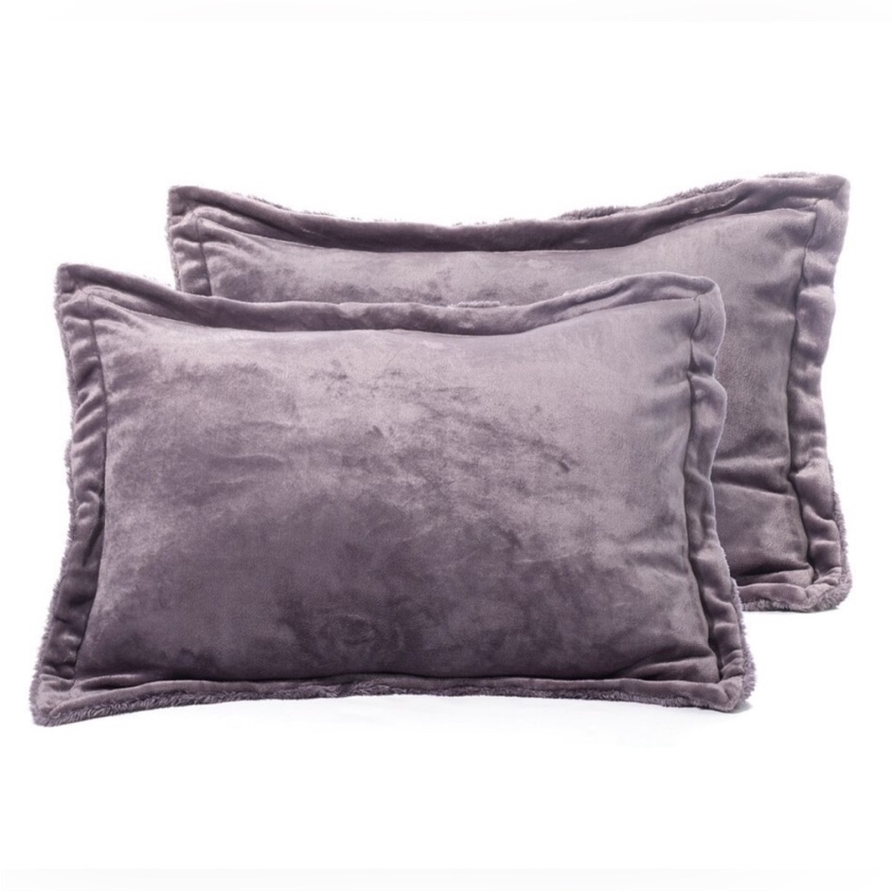 Berkshire Velvet Pillow Shams - Lavender
